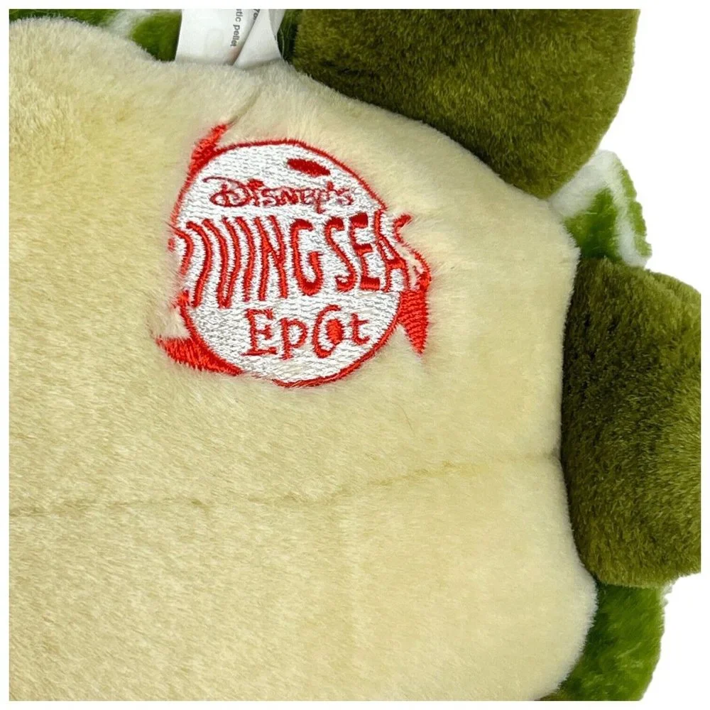 Walt Disney World Living Seas Turtle Plush Green Epcot 13